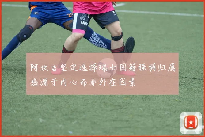 阿坎吉坚定选择瑞士国籍强调归属感源于内心而非外在因素